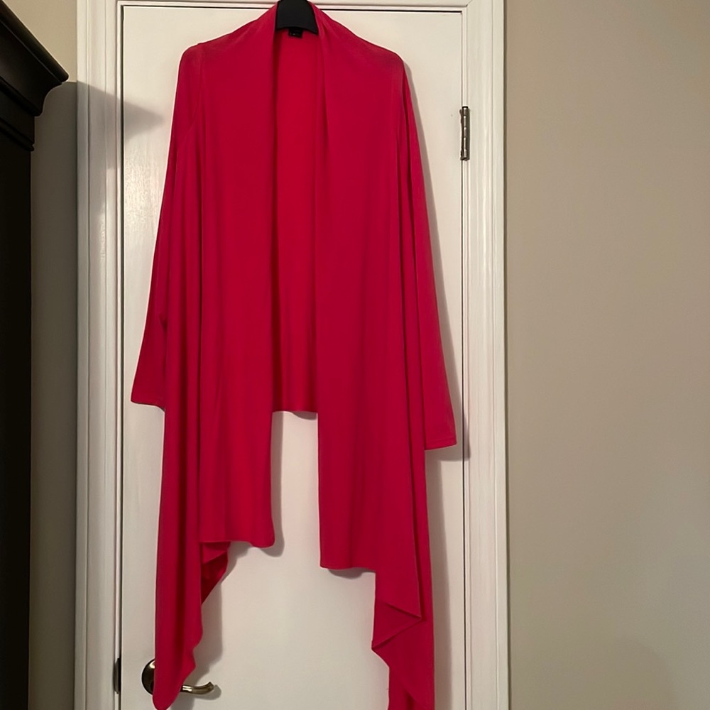 Randolph Duke Pink Waterfall Cardigan XL